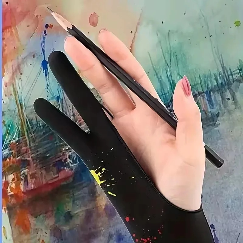 Two-Fingers Anti-touch Paintin - огляд і ціна Drawing Glove Artist