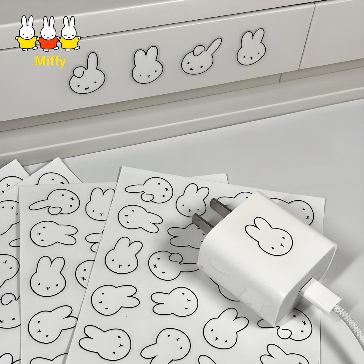 Kawaii Anime Miffy Rabbit Wate - огляд і ціна Tablet Cute Accessories