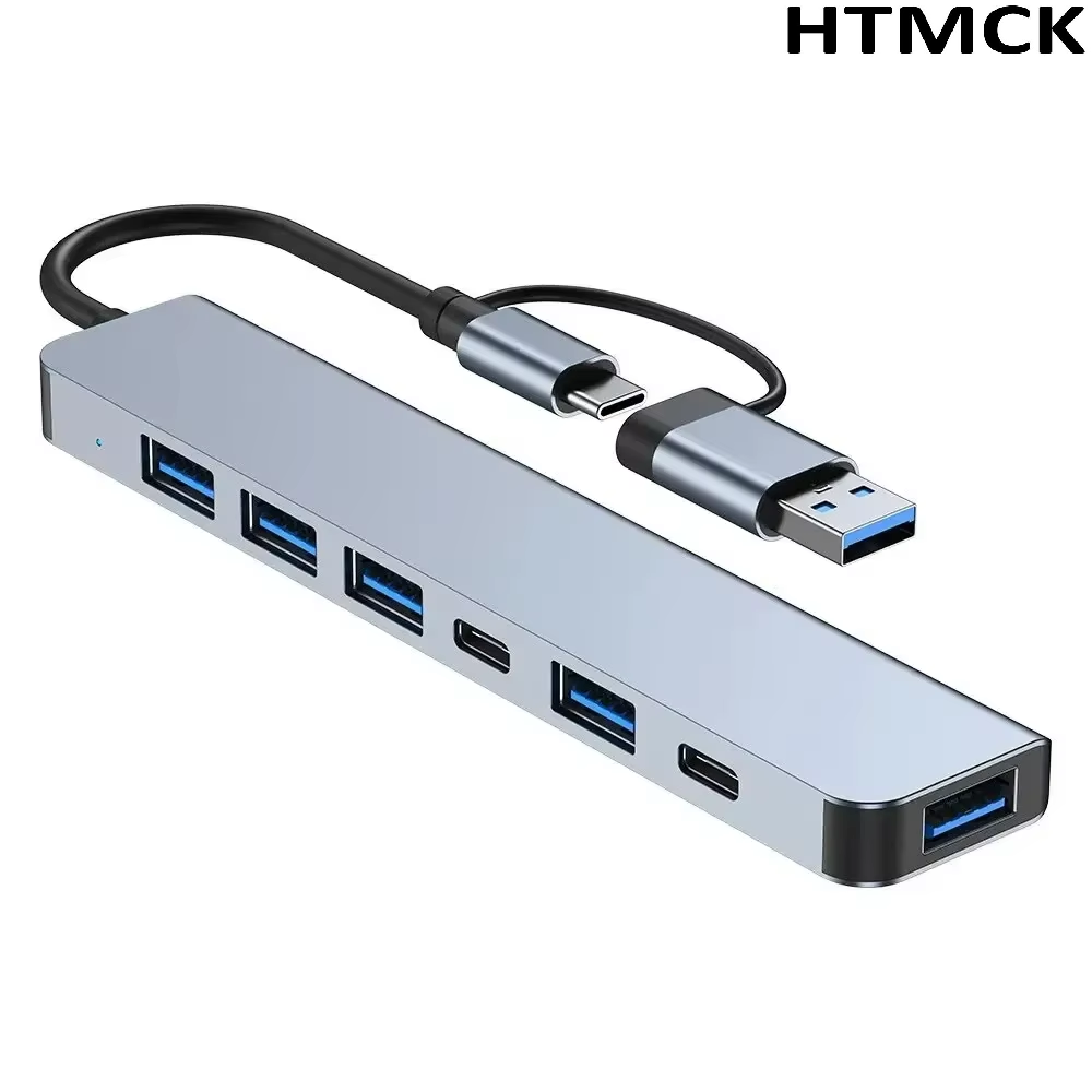 8-in-2 USB Type-C Multiport Do - огляд і ціна Usb Hub Type C