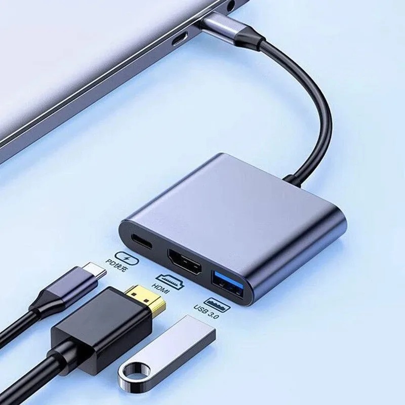 USB C HUB 3in1 Type C 3.0 to H - огляд і ціна Usb Hub Type C