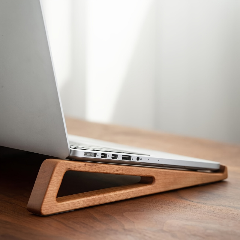 Portable Foldable Wooden Lapto - огляд і ціна Cooling Stand Tablet