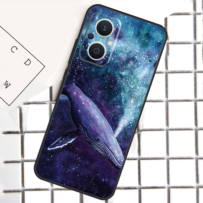 Beautiful Blue Whale Painting  - огляд і ціна Oppo Reno 12