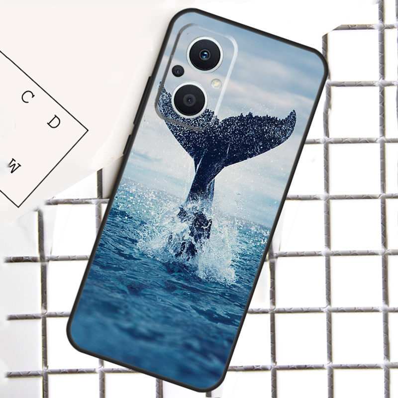 Beautiful Blue Whale Painting  - огляд і ціна Oppo Reno 12